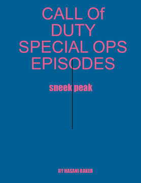 CALL OF DUTY:special ops episodes