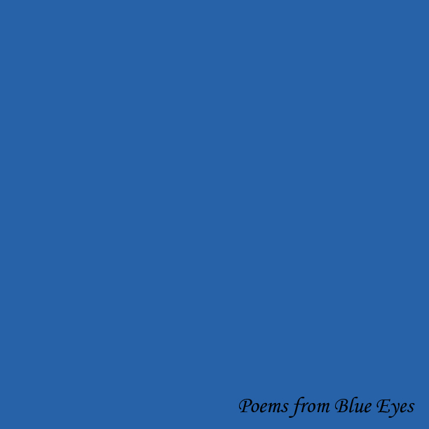poems about blue eyes